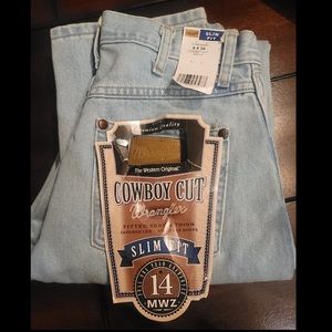 Brand new Cowboy Cut Wranglers, size 9x34